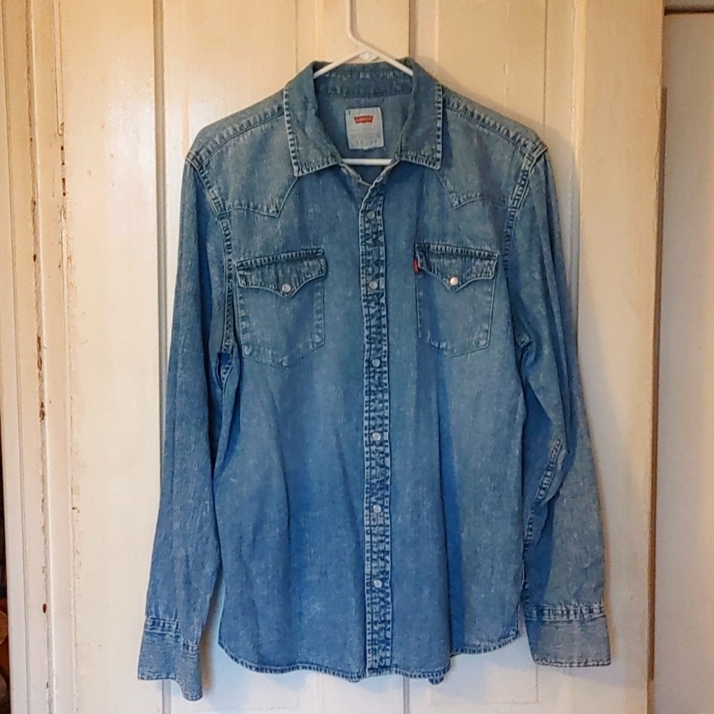 Levi's denim shirt